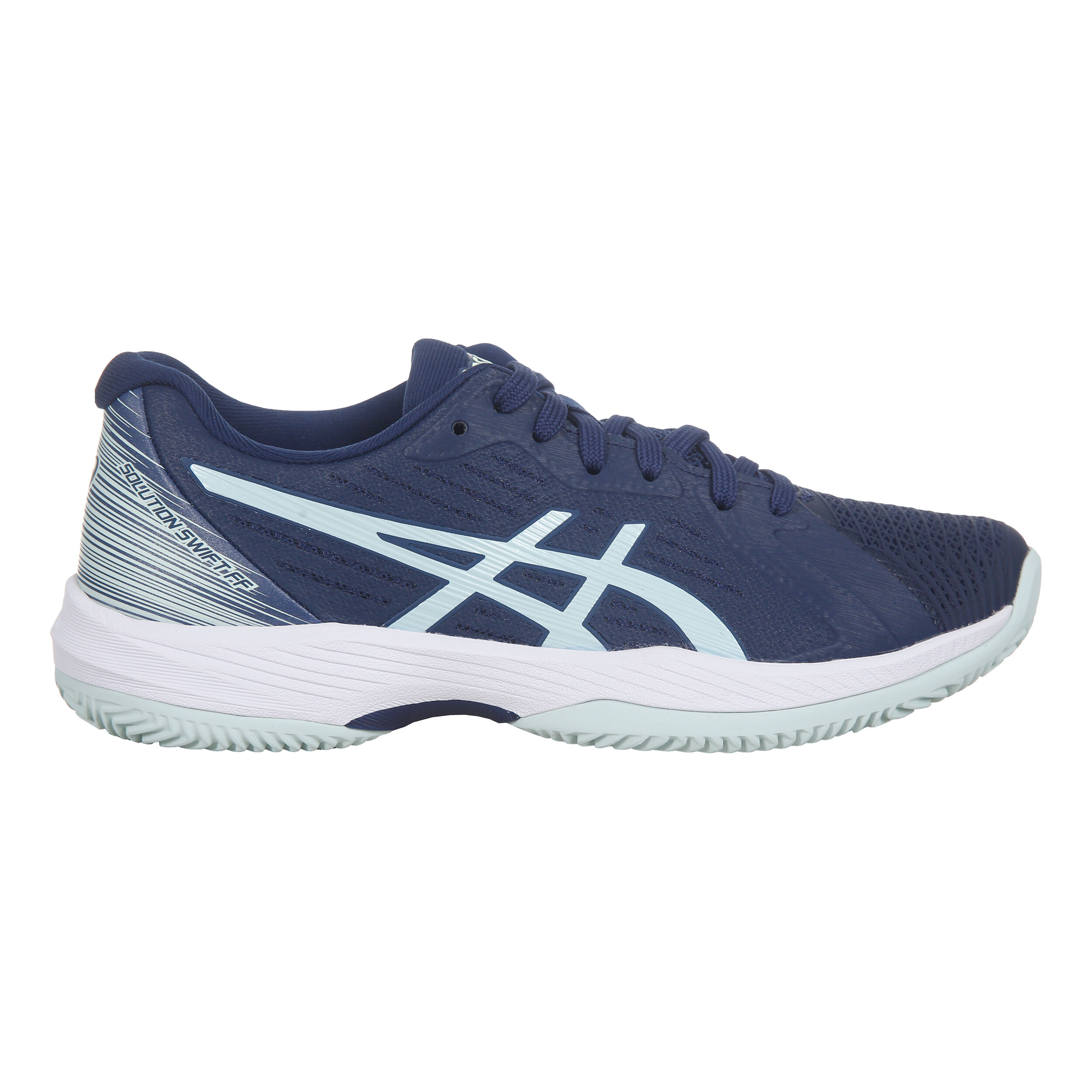 Solution Swift FF Sandplatzschuh Damen - Blau, Weiß