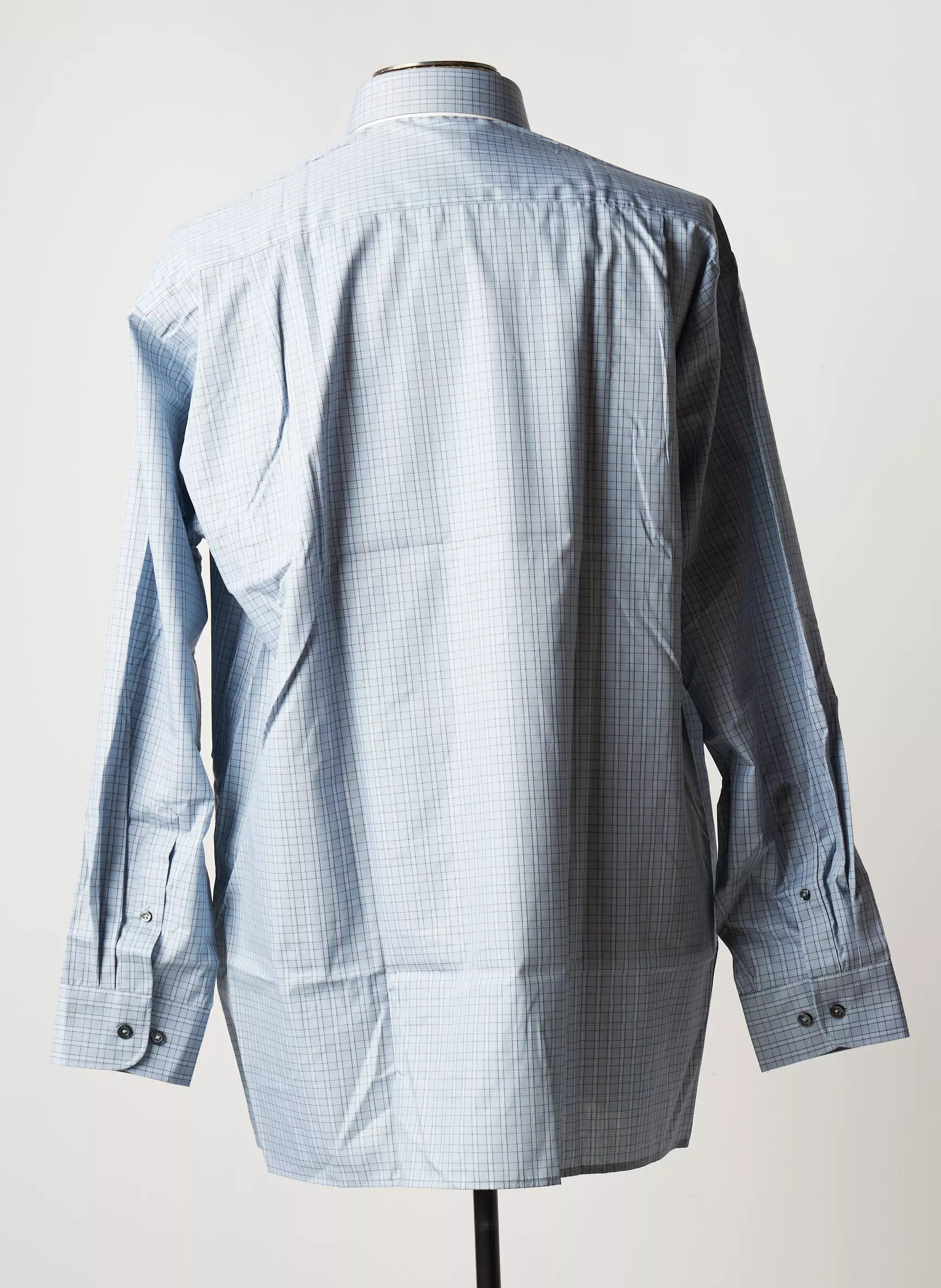 Seiden Sticker Manches Longues Homme couleur bleu