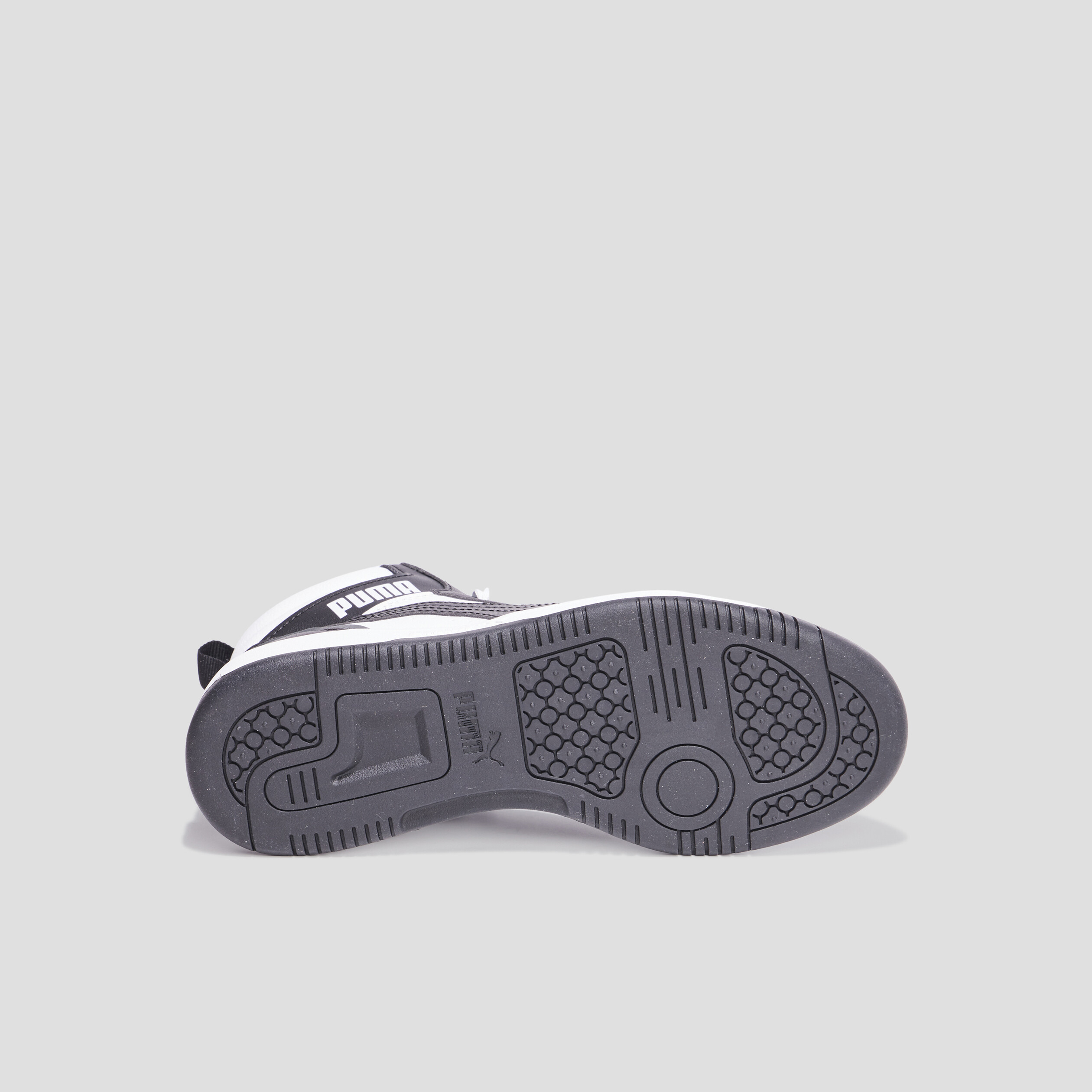 Baskets montantes Puma Reboundmid noir garçon | La Halle