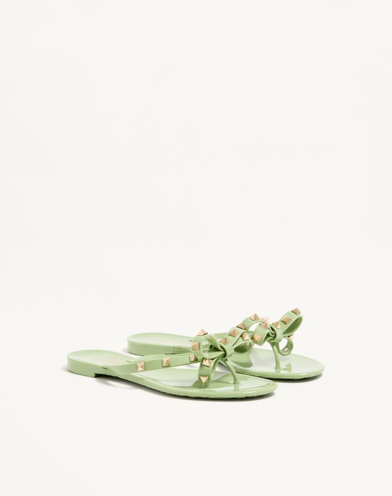 Chinelo de borracha Rockstud