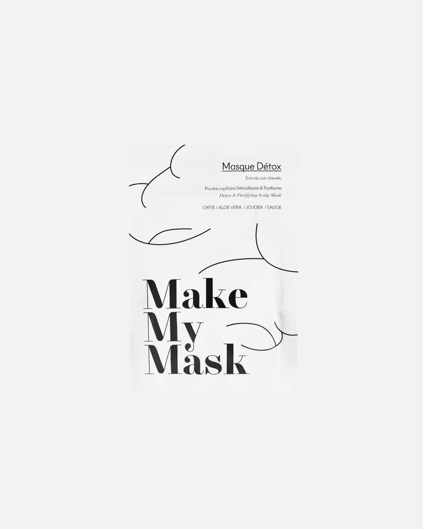 MakeMyMask detoks maska