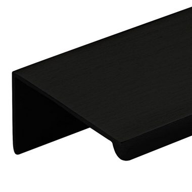 SO-TECH® Möbelgriff SEARL schwarz eloxiert gebürstet, Aluminium (1-St), Länge 70 mm