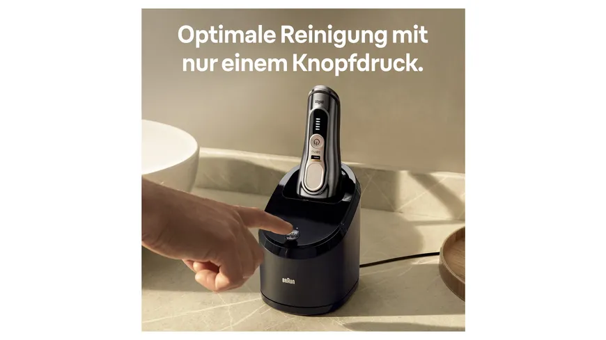 Braun Rasierer elektrisch Reinigungsstation Series 8 & 9 1ST