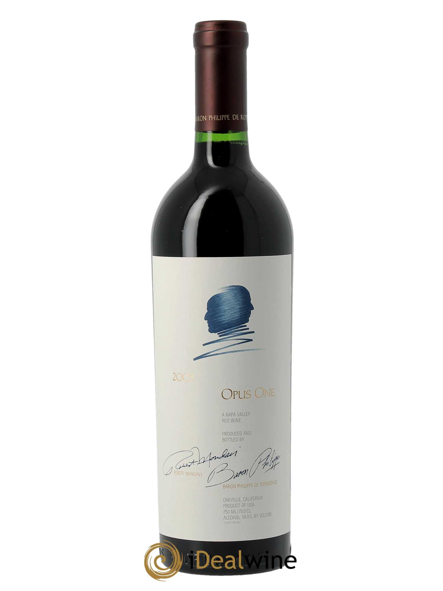 Napa Valley Opus One Robert Mondavi  2005 - Lot de 1 Bouteille