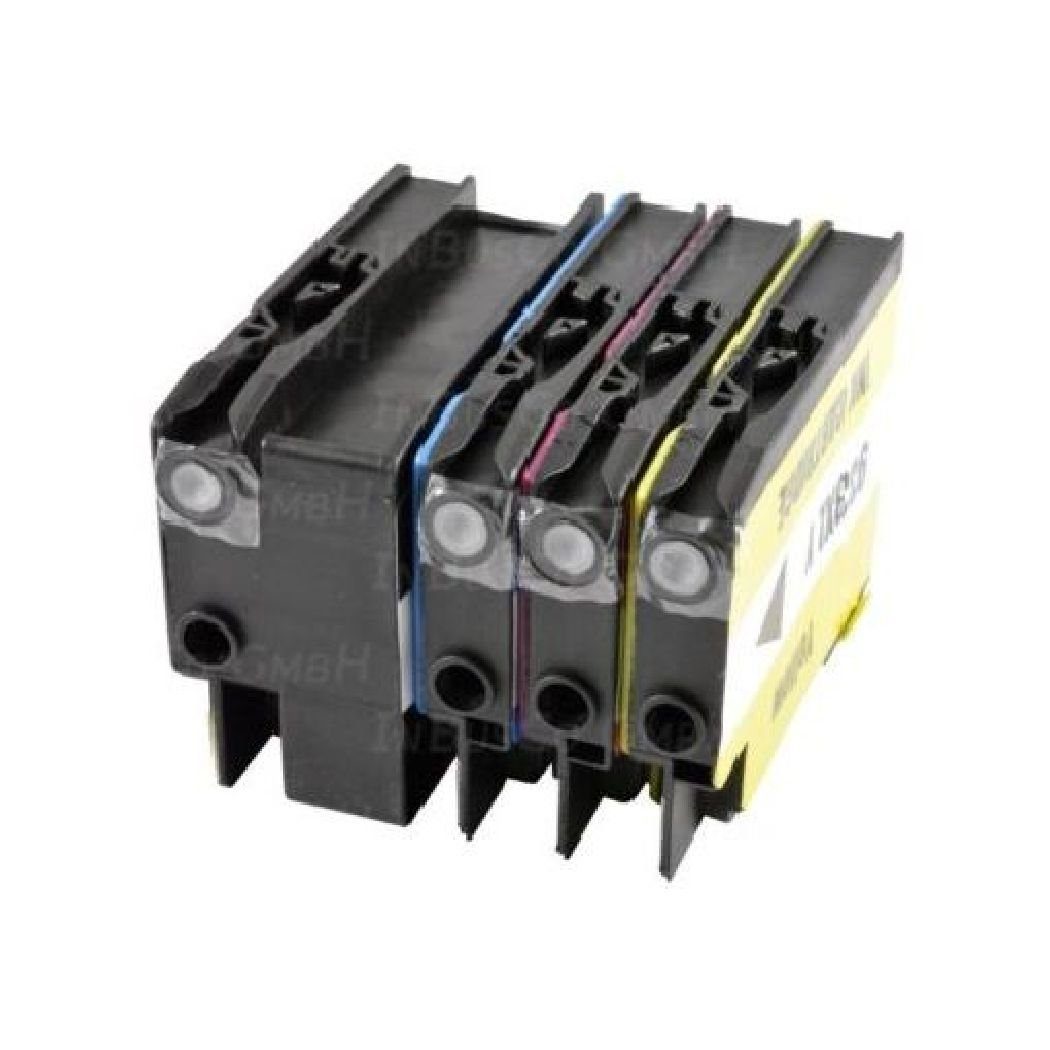 Inbusco 4 Tinte für HP 932 933 OfficeJet 7612 wide format IBC 2 ... Tintenpatrone