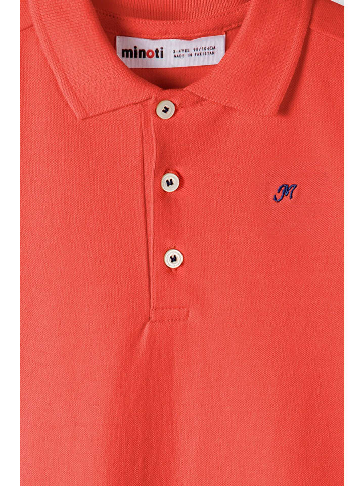 Minoti Polokleid 14polo 1 in rot günstig kaufen
