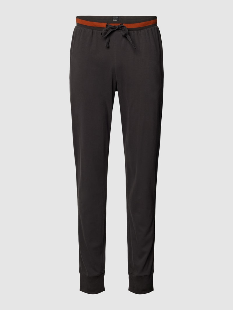 Sweatpants mit Tunnelzug in dunkelgrau