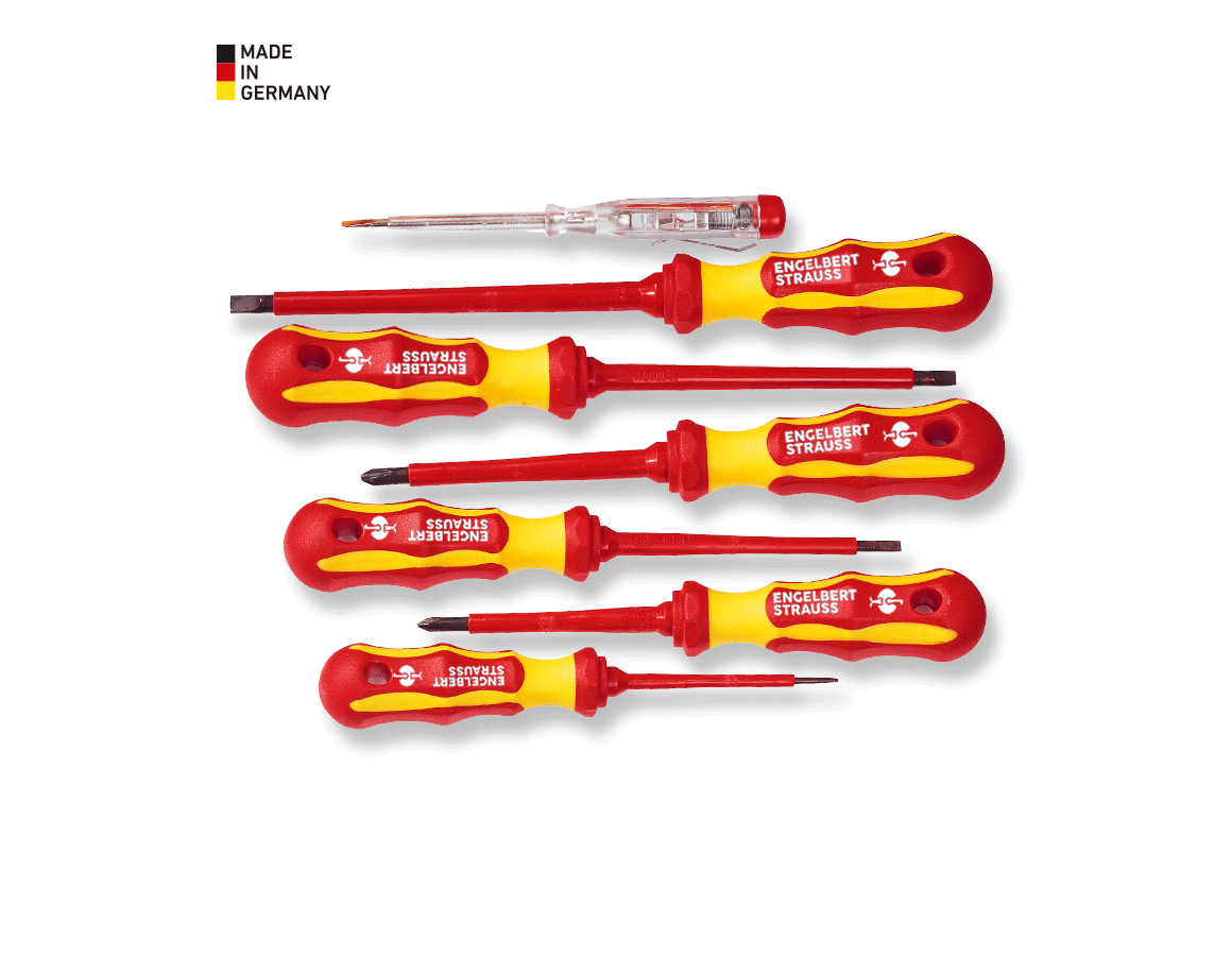 VDE-Elektriker-Schraubendreher-Satz