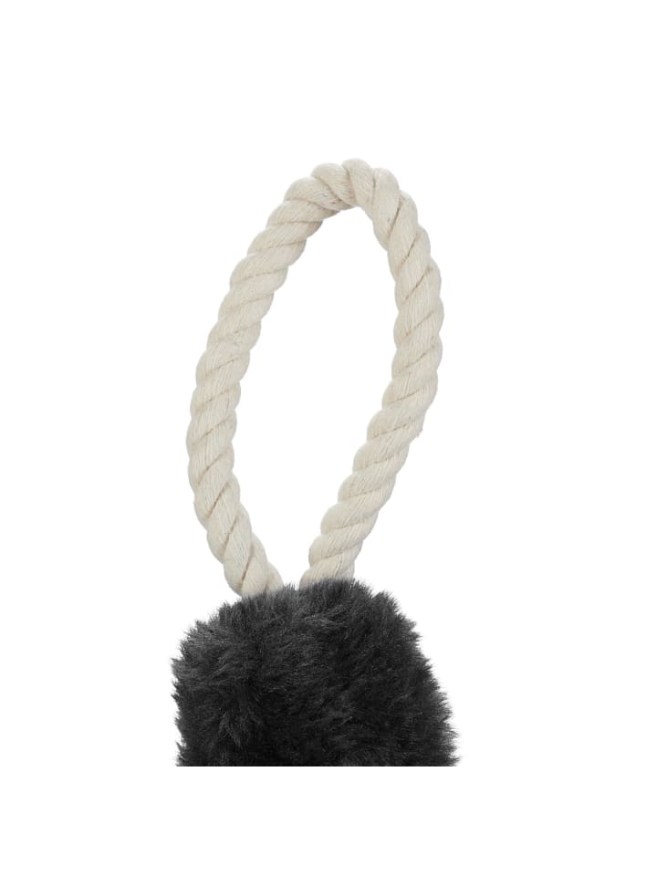 relaxdays 2x Türkordel Klemmschutz in Schwarz / Beige günstig kaufen onesize