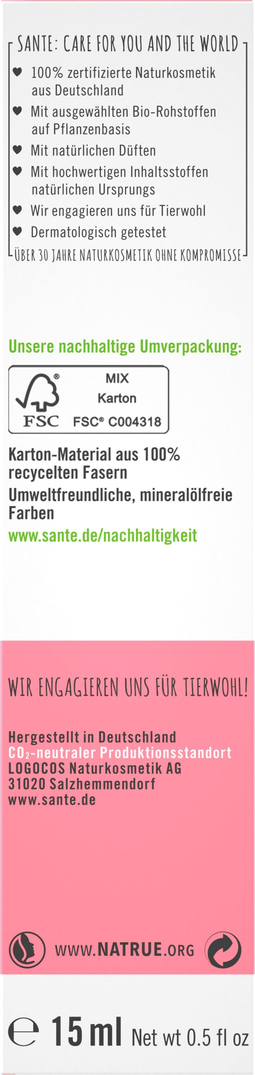 SANTE Augencreme Schützende Augencreme