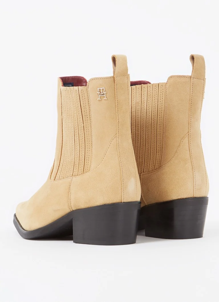 Ghete din piele întoarsă Tommy Hilfiger