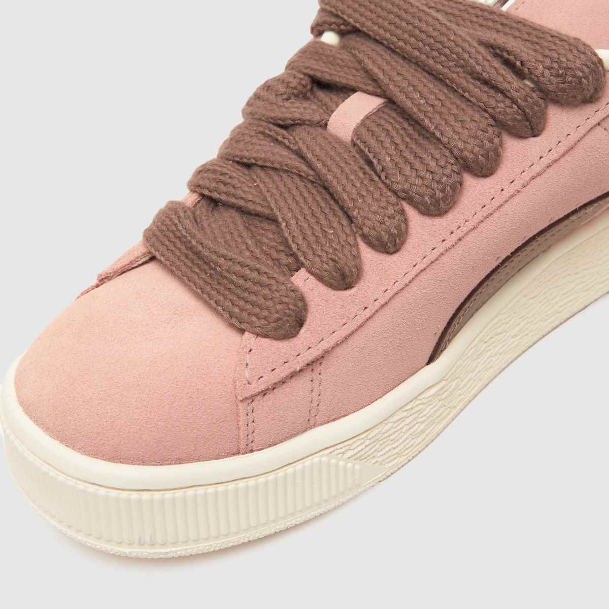 PUMA – Rosa XL-sneakers i mocka