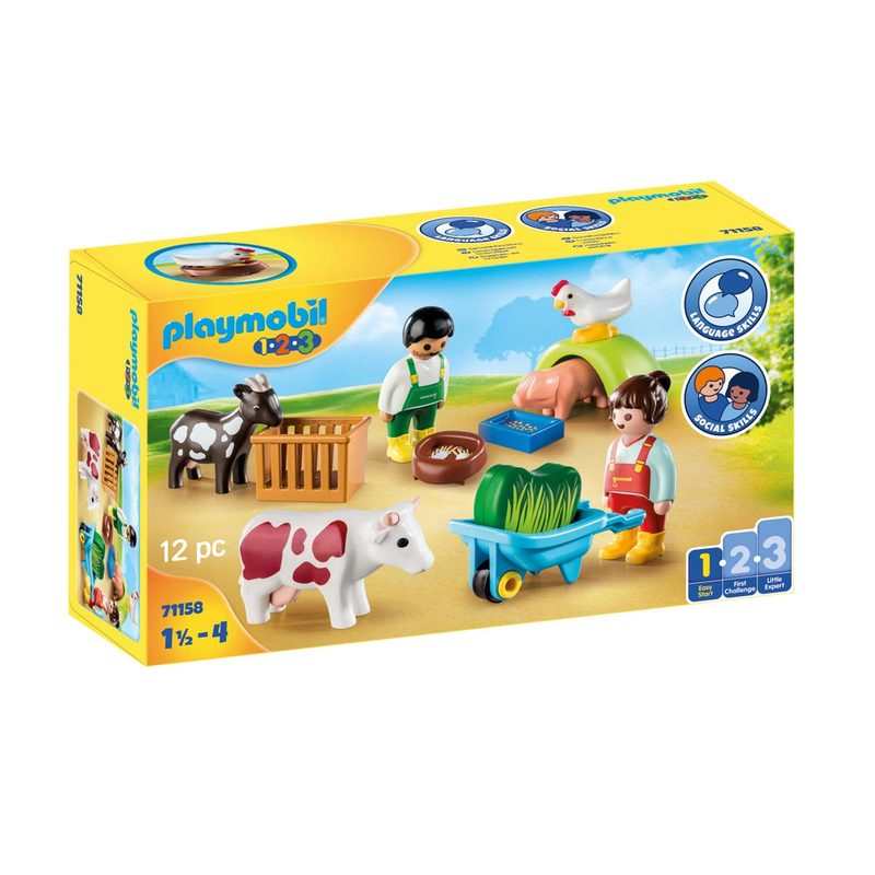 71158 Animaux de la ferme Playmobil 123