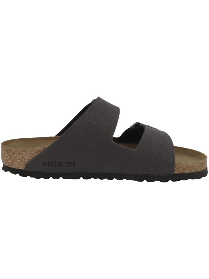 Birkenstock Sandale Arizona Birko-Flor Nubuk normal in dunkelgrau günstig kaufen 46