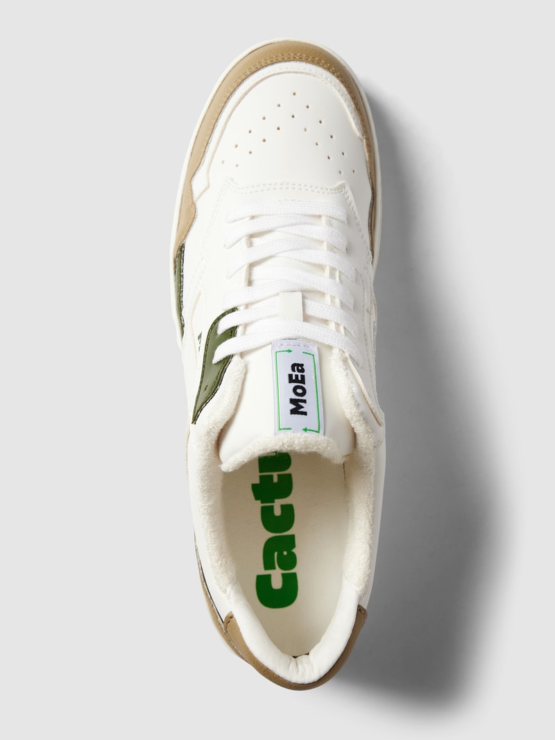 Vegane Sneaker aus Kakteen Modell 'Cactus-Tricolor` in dunkelgrün