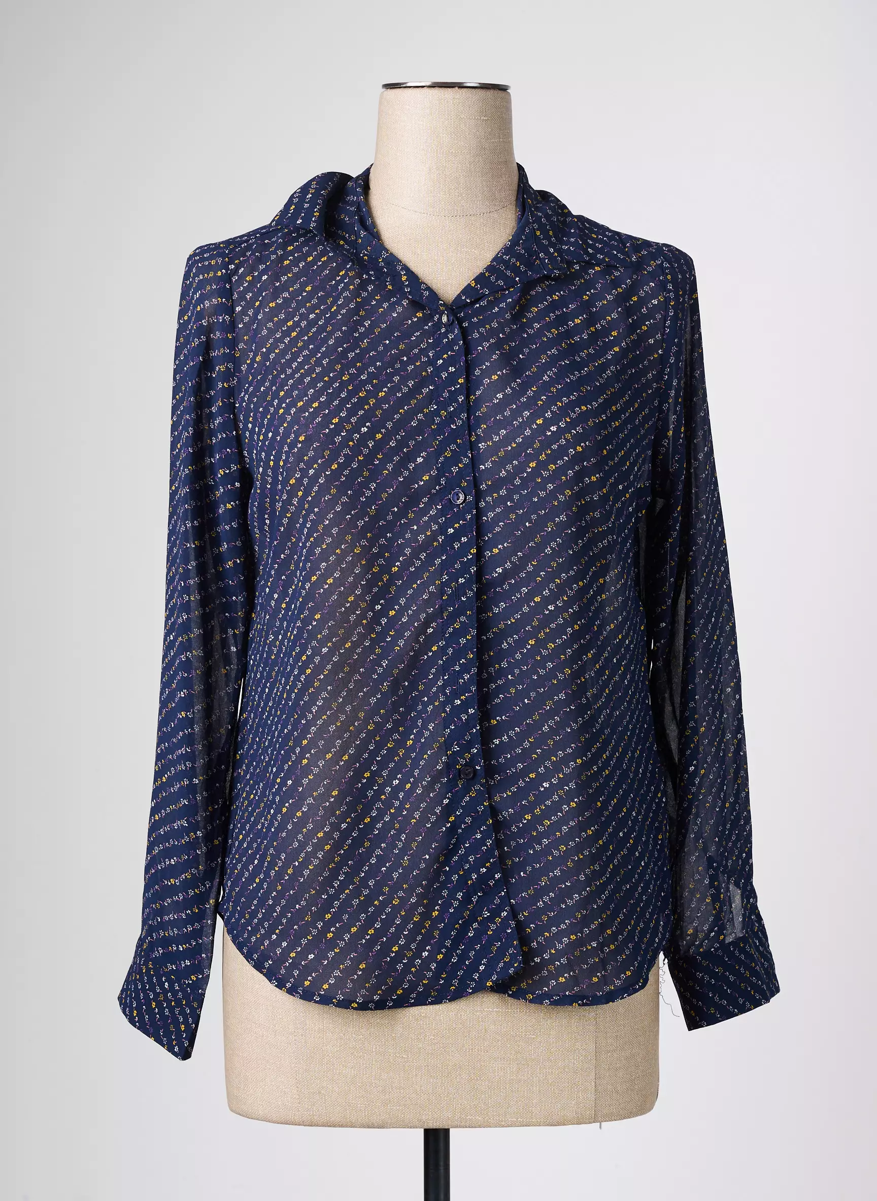 Grace Mila Chemisiers Femme couleur bleu