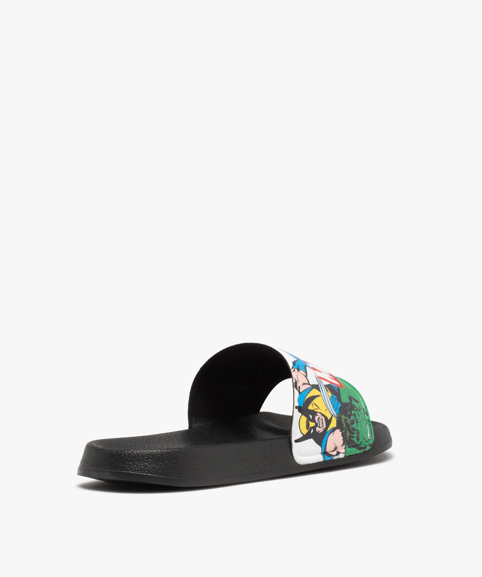 Mules de piscine homme imprimées superhéros - Marvel multicolore | GEMO