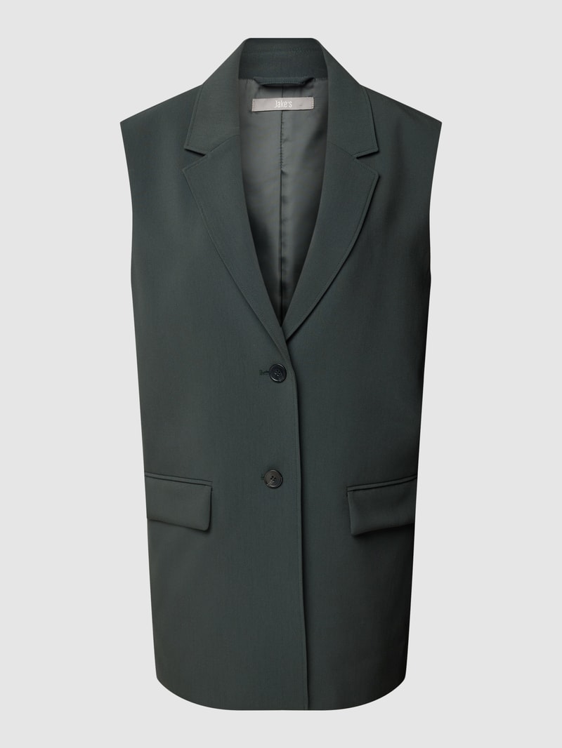 Blazer ohne Arm in smaragdgrün