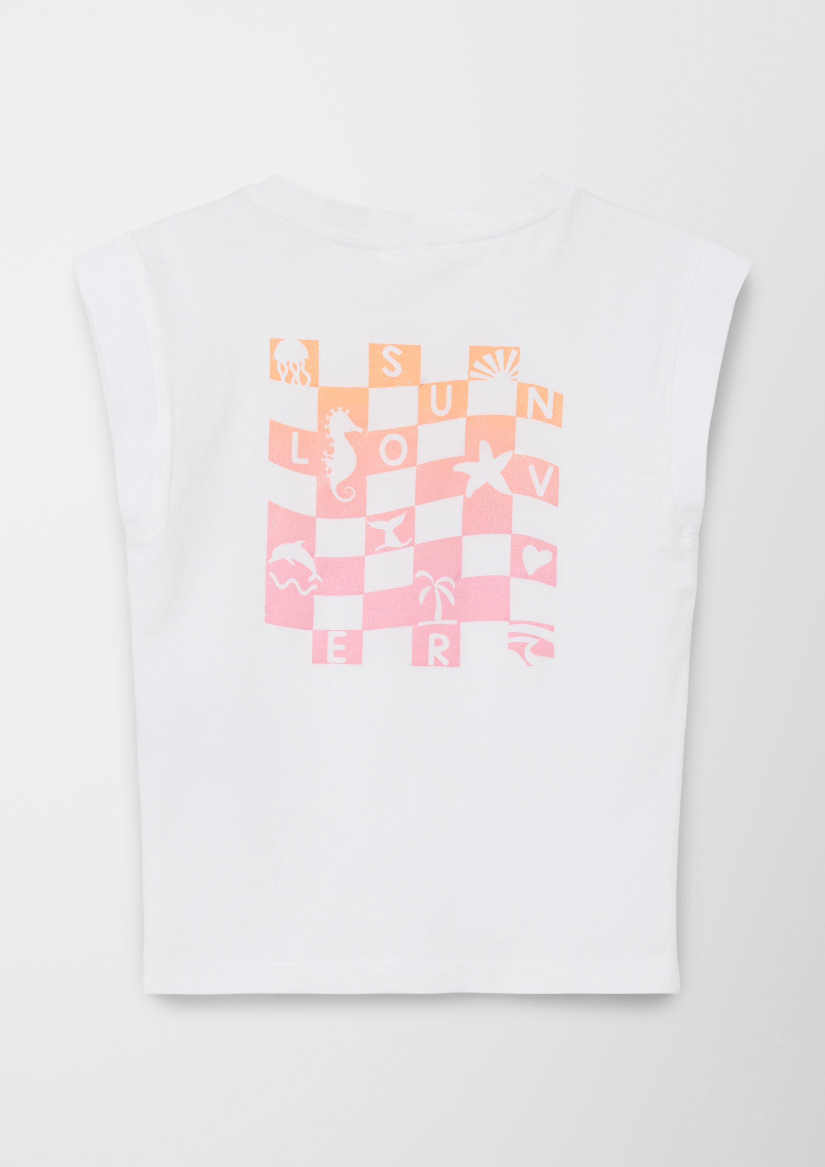Jerseyshirt mit Backprint  2130577-0100