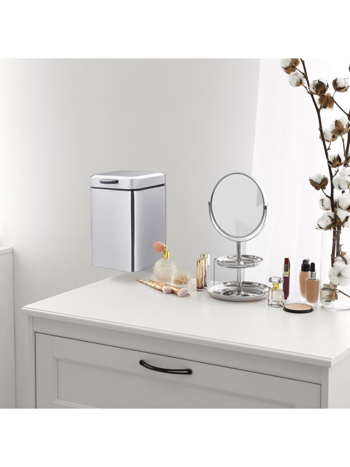 relaxdays Kosmetikeimer in Silber - 3 L günstig kaufen onesize