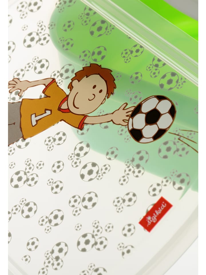 Sigikid Brotdose Lunchbox mit Rohkostschälchen in grün günstig kaufen onesize