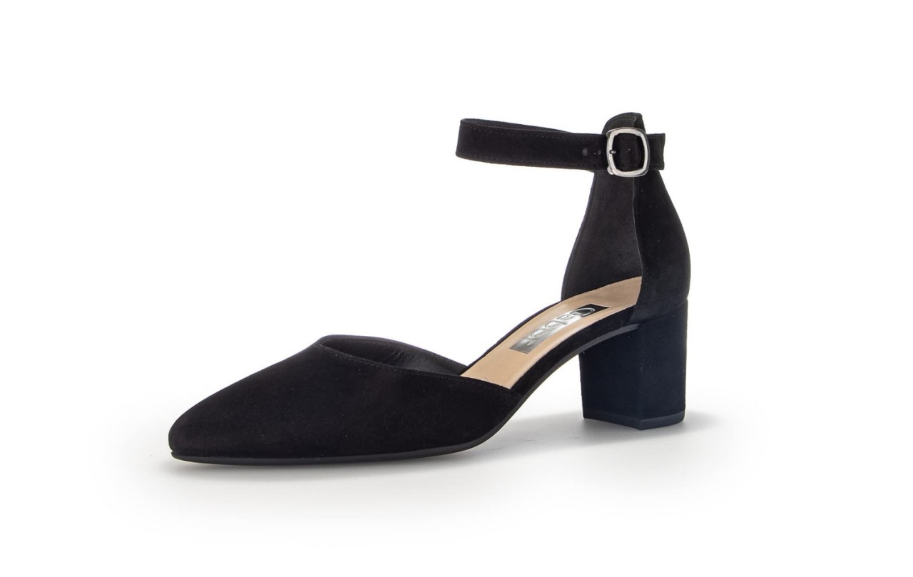 GABOR Ballerinas schwarz Gabor Fashion Spangenpumps 41.340.17 sch