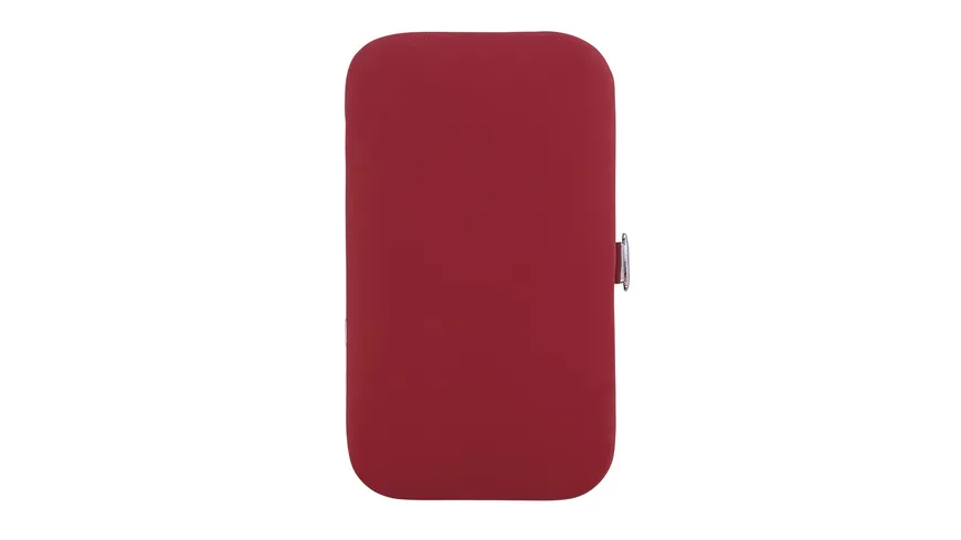Rahmenmaniküre Etui, 4-teilig, Rot Rot
