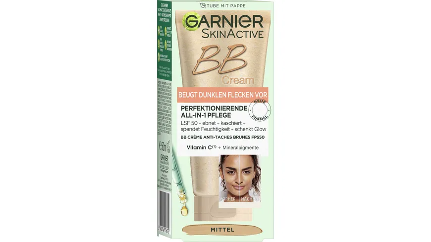 Garnier Skin Active BB CREAM SPF50 VITAMIN C 50 ml