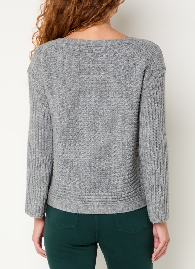 Gerard Darel Joline fine knitted pullover in alpaca wool blend