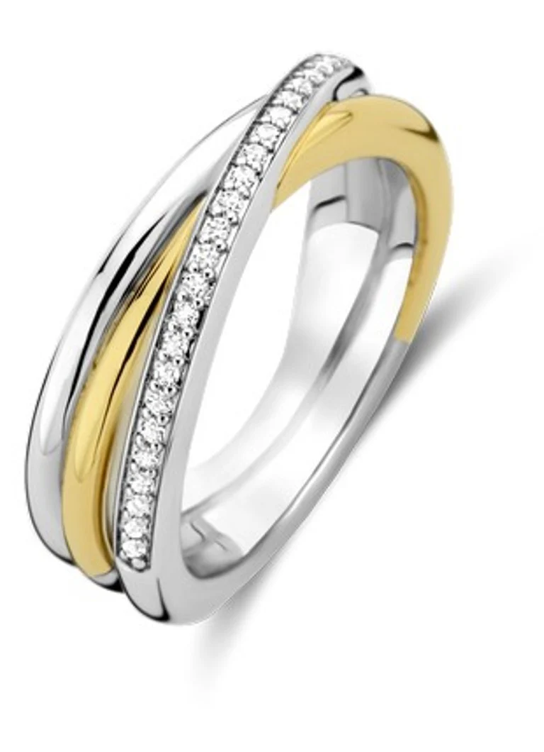TI SENTO - Milano  Ring met zirkonia 12346ZY