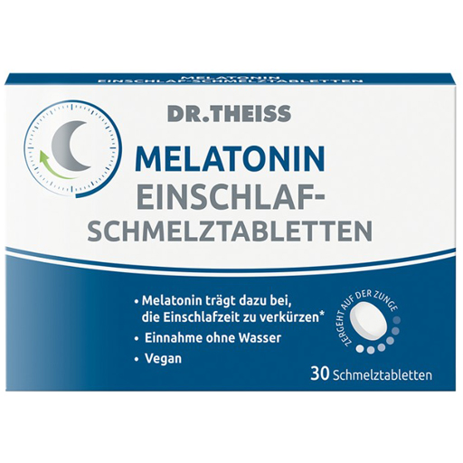 DR.THEISS Melatonin Einschlaf-Schmelztabletten  30 St  Schmelztabletten