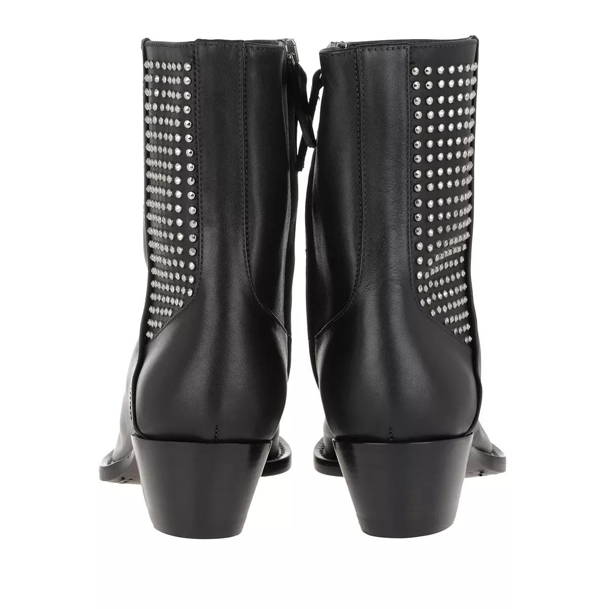 HUGO BOSS Stiefeletten schwarz Biker Boot