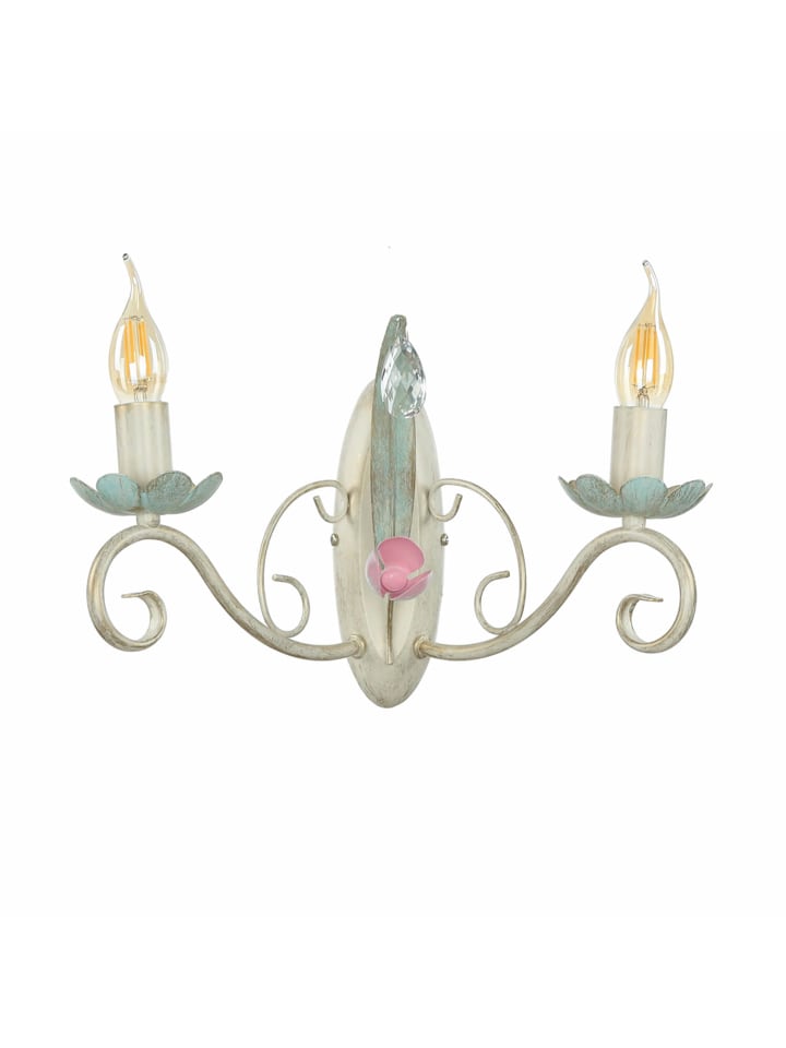Licht-Erlebnisse Wandlampe in Weiß Rosa Grün günstig kaufen onesize