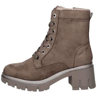 Tom Tailor Schnür Boots in beige