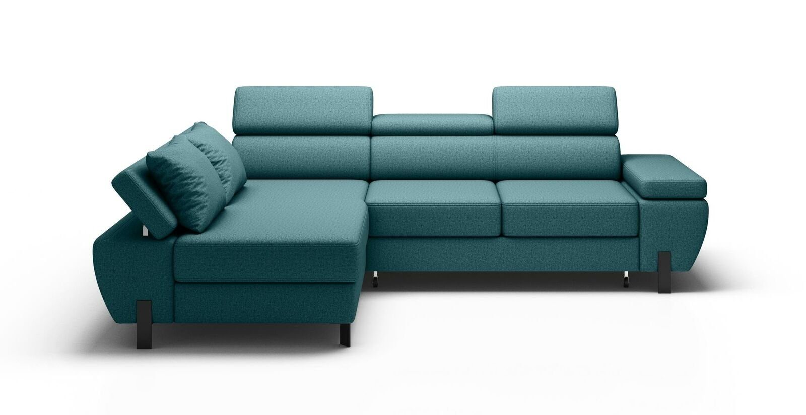 JVmoebel Ecksofa Textilsofa L-Form Couch Wohnlandschaft Ecksofa Eck Design, Made in Europe