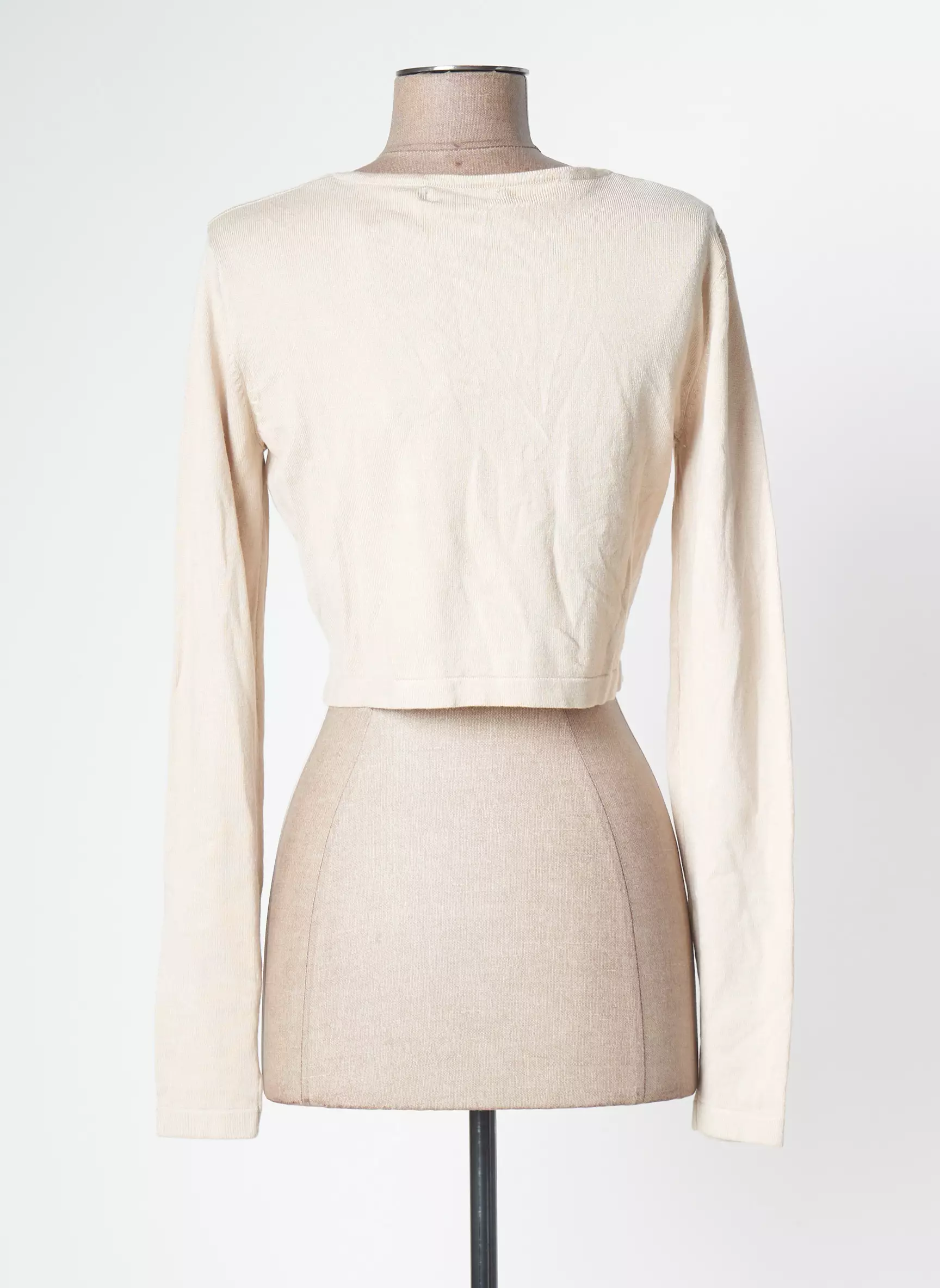 Smashed Lemon Cardigans Femme couleur beige