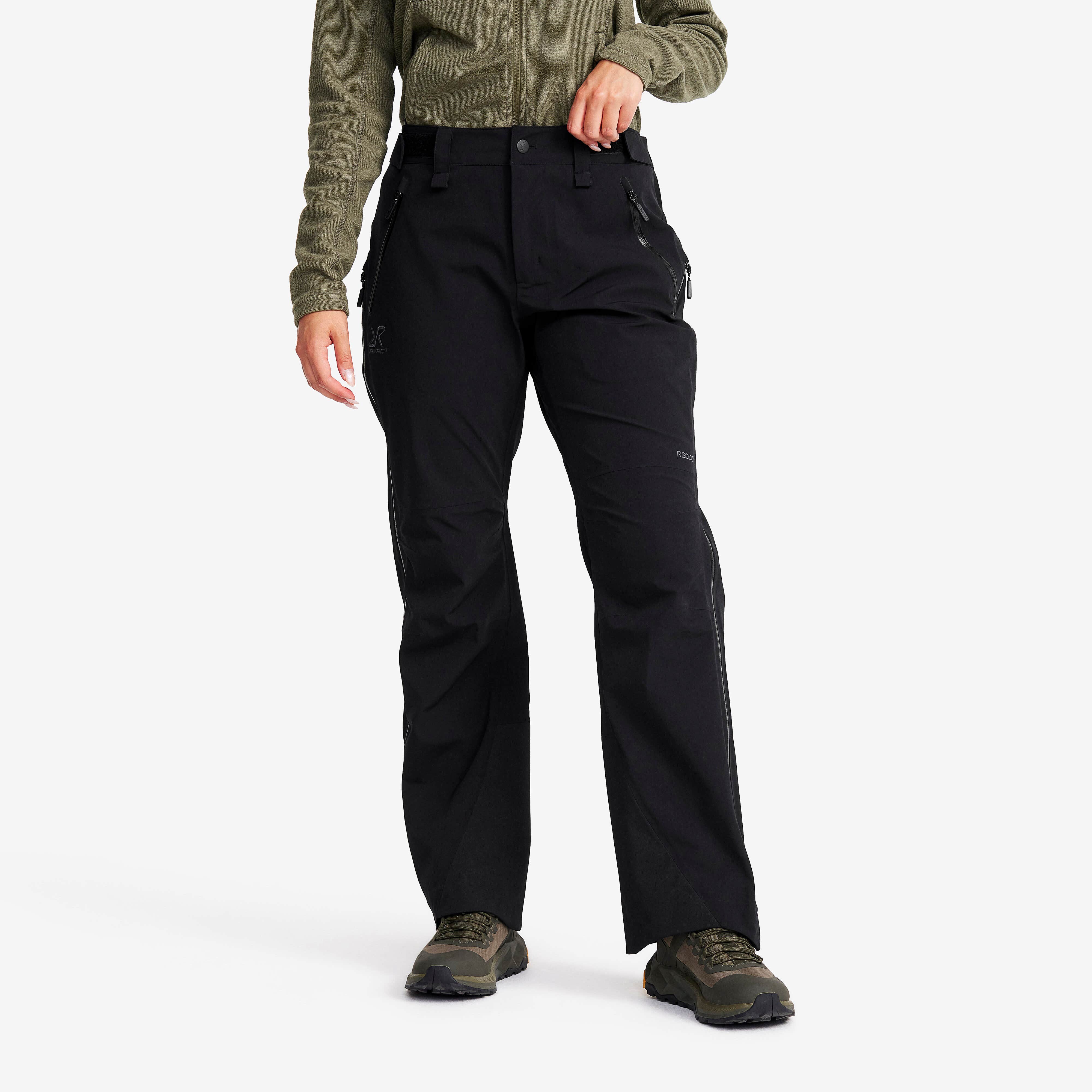 Cyclone Zip-up 3L Pants Femme Black