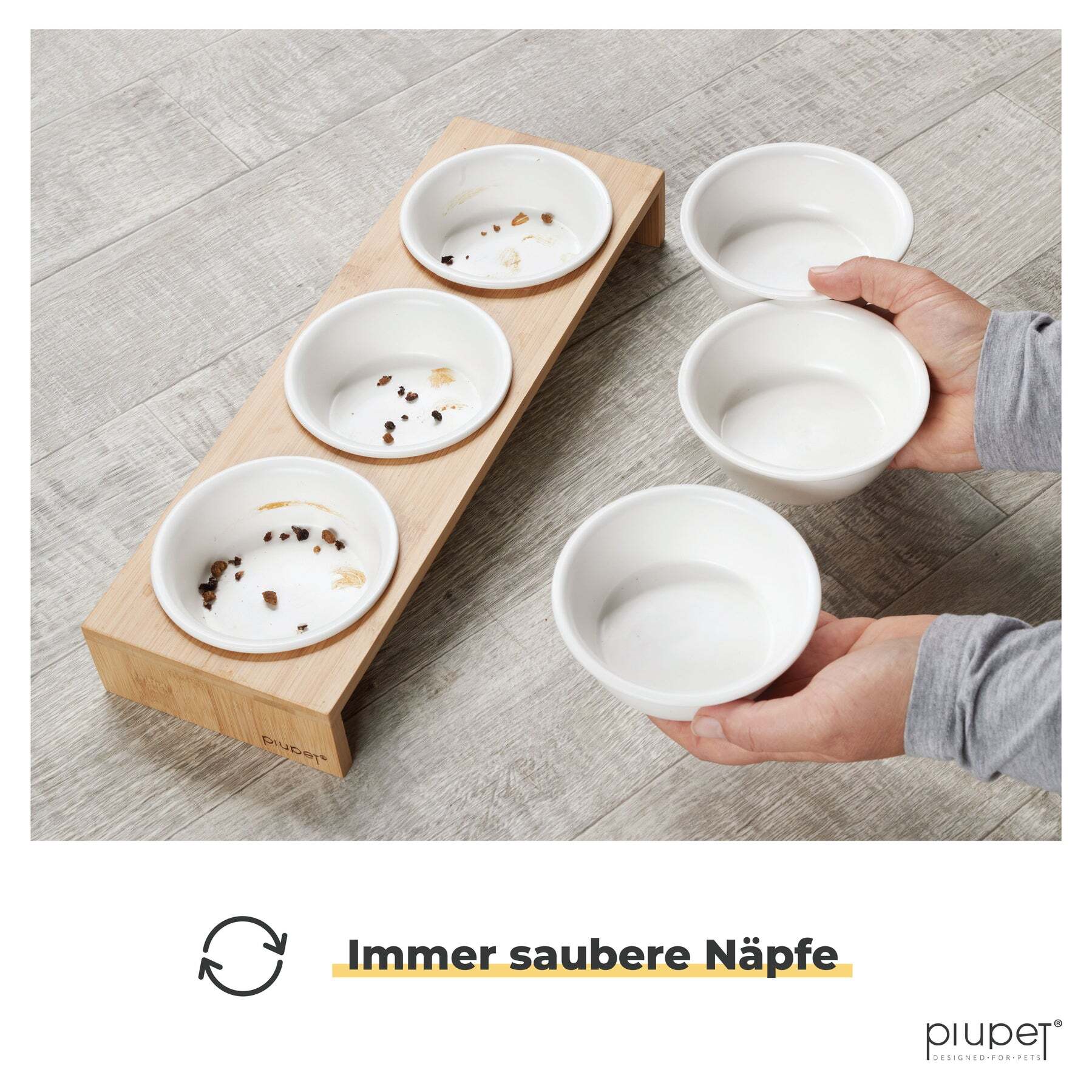 PIUPET Futternäpfe PIUPET Katzennapf
