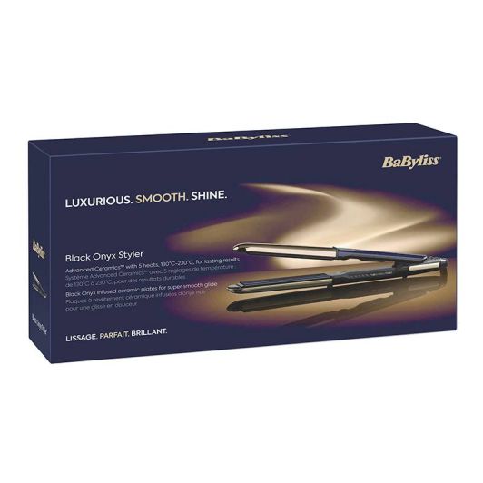 Placă de îndreptat și ondulat păr BaByliss ST484E – 2 în 1 – Onyx negru