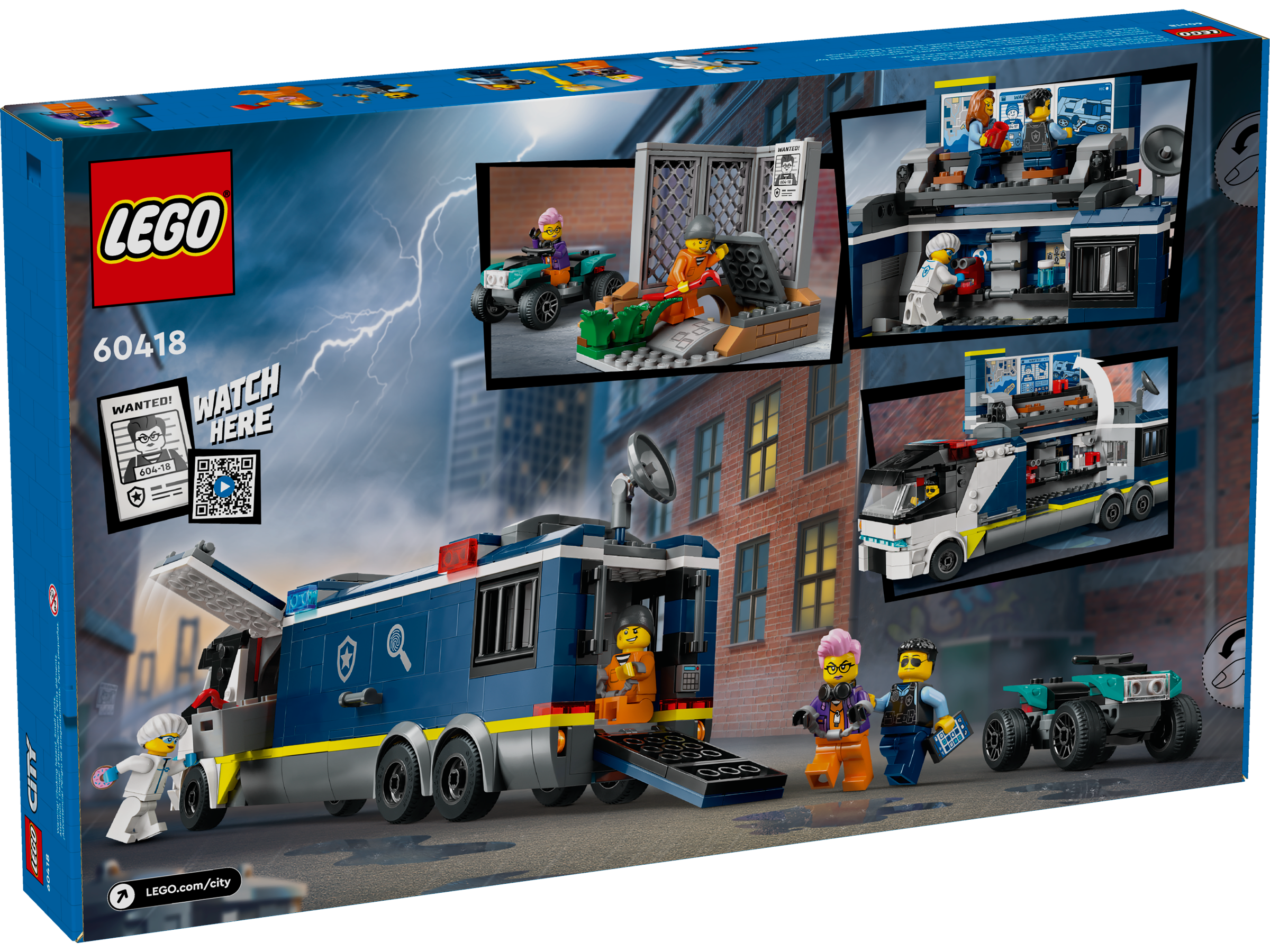 Polizeitruck mit Labor 60418