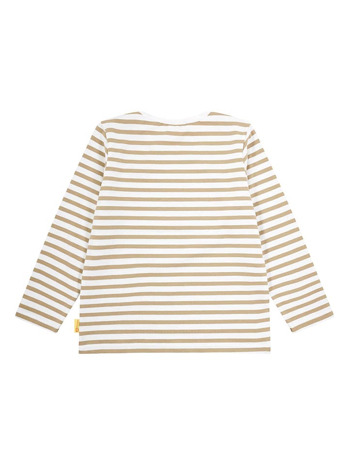 Steiff Longsleeve in Weiß/ Beige günstig kaufen