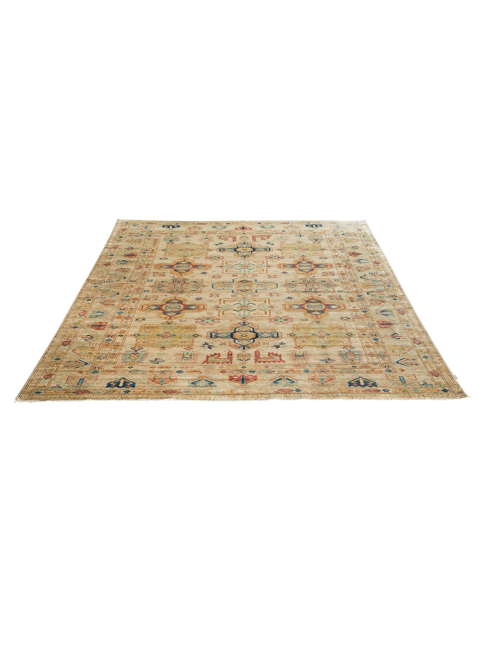 Kazak Ghazni ca. 239 x 307 cm, Unikat / Einzelstück