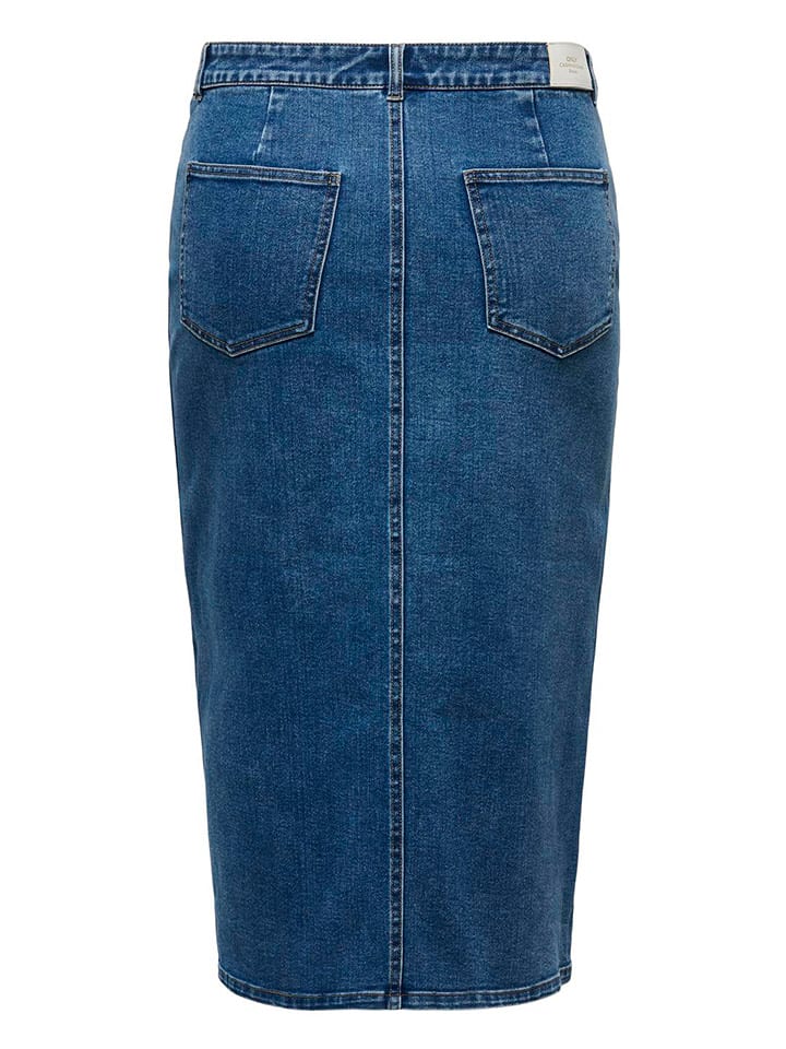 ONLY Carmakoma Jeansrock in Blau günstig kaufen