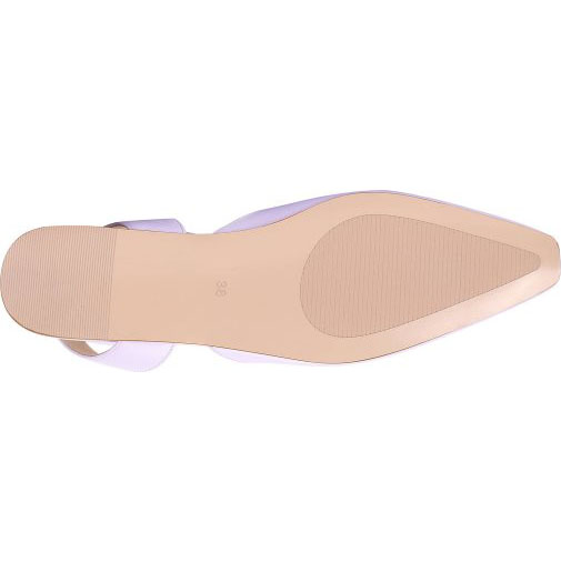 ekonika Sling-Ballerinas mit zartem Glanz