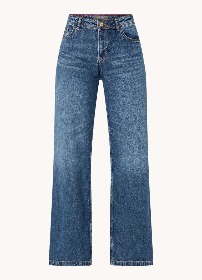 Jean Mos Mosh MMDara Lititi taille haute coupe ample en mélange de lyocell