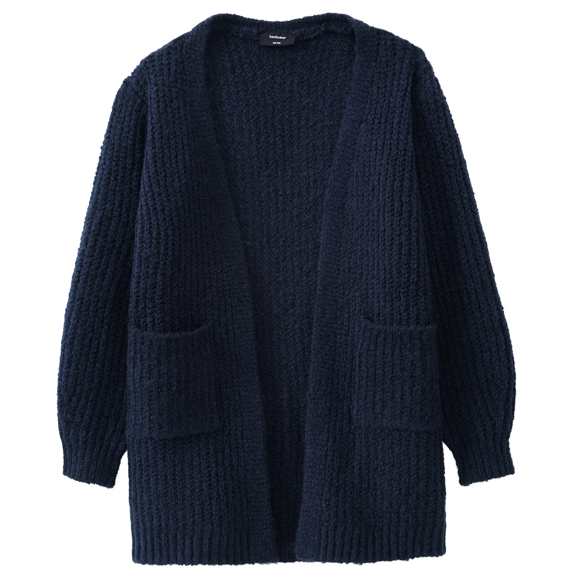Mädchen Strickjacke mit Taschen