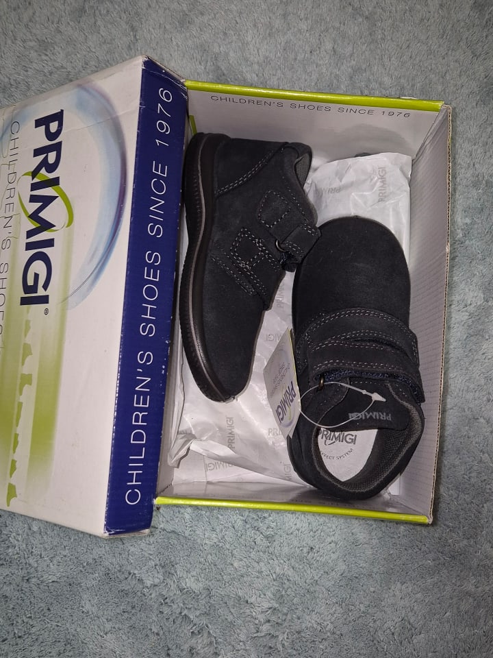 Primigi Leder-Sneakers in Dunkelblau günstig kaufen 24
