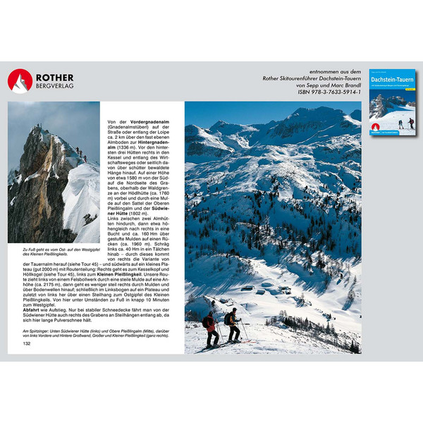 BVR SKITOURENFÜHRER DACHSTEIN - TAUERN