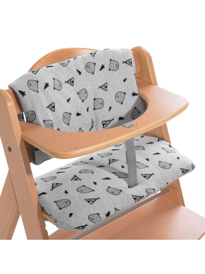 Hauck Hochstuhl Alpha Natur - im Sparset inkl. Holz-Essbrett in beige,braun günstig kaufen onesize