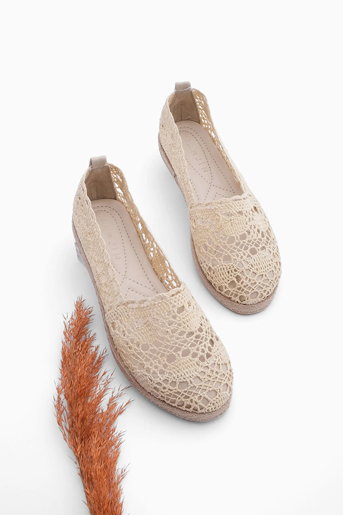 Marjin  Espadrilles - Beige - Flacher Absatz